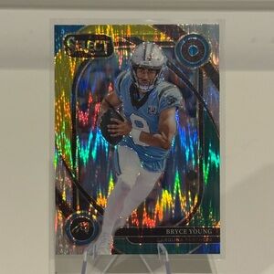 🔥 2024 Panini Select Prizm Bryce Young Prizm Card. Carolina Panthers